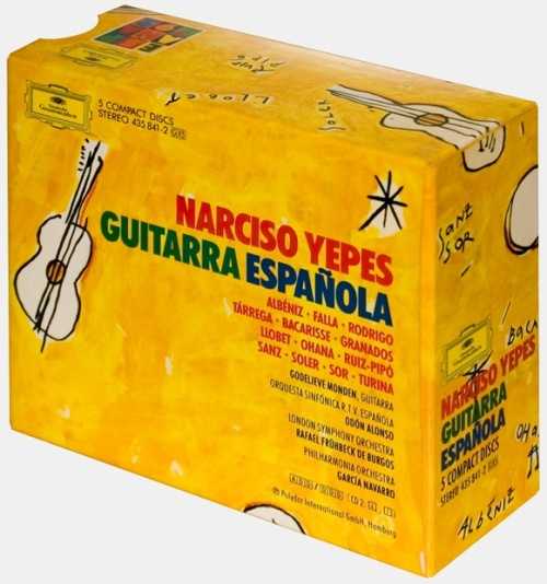 Narciso Yepes - Guitarra Espanola (5 CD box set, APE)