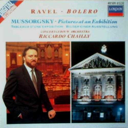 Chailly: Ravel - Bolero, Debussy - Sarabande, Danse,  Mussorgsky - Pictures at an Exhibition (APE)