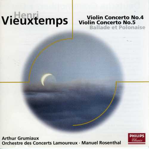 Grumiaux: Vieuxtemps - Violin Concertos no.4,5, Ballade et Polonaise (FLAC)