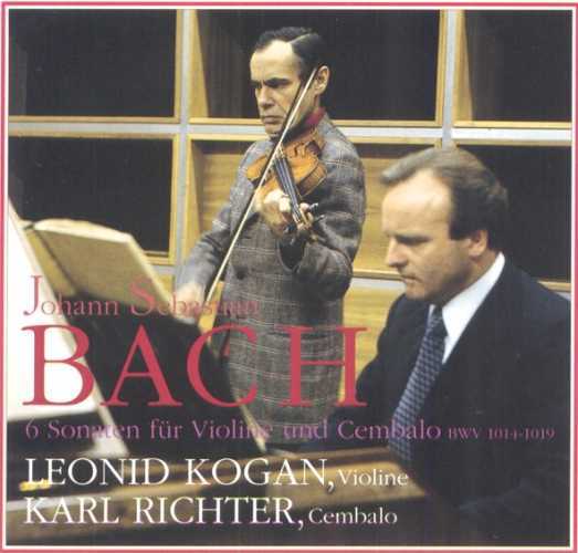 Kogan, Richter: Bach - 6 Sonatas for Violin and Cembalo (2 CD, APE)