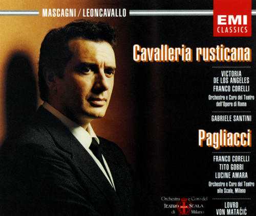 Santini: Mascagni - Cavalleria Rusticana, Matacic: Leoncavallo - Pagliacci (2 CD, APE)