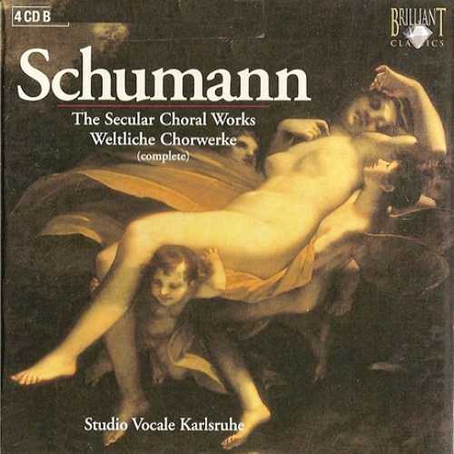 Robert & Clara Schumann - Weltliche Chorwerke (4 CD box set, APE)