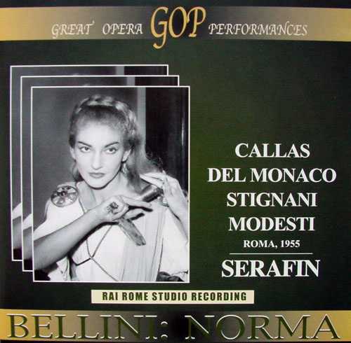 Serafin: Bellini - Norma, Roma 1955 (2 CD, APE)