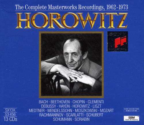 Horowitz: The Complete Masterworks Recordings 1962-1973 (13 CD box set, APE)