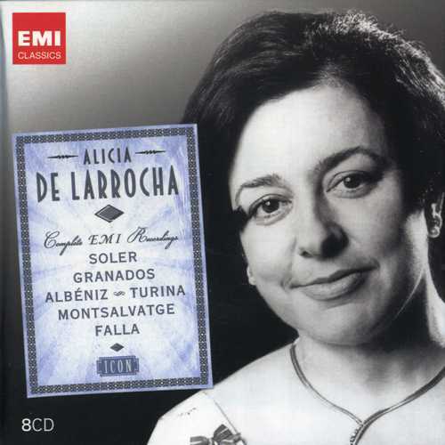 EMI Icon. Alicia de Larrocha - The Complete EMI Recordings (8 CD box set, FLAC)