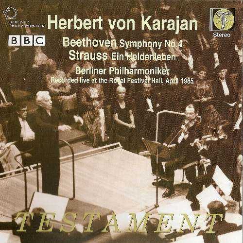 Karajan: Beethoven - Symphony no.4, Richard Strauss - Ein Heldenleben (FLAC)
