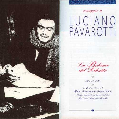 Molinari Pradelli, Pavarotti: Puccini La Boheme del Debutte (2 CD, APE)