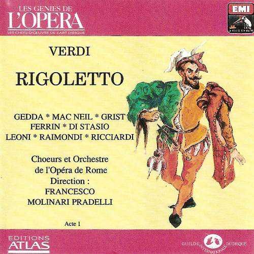 Molinari-Pradelli: Verdi - Rigoletto (2 CD, APE)