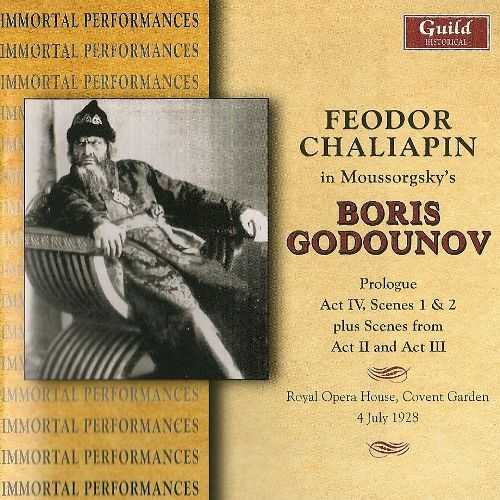 Belleza, Chaliapin: Mussorgsky - Boris Godunov, 1928 (FLAC)