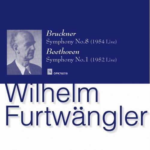 Furtwangler: Bruckner - Symphony no.8, Beethoven - Symphony no.1 (2 CD, FLAC)