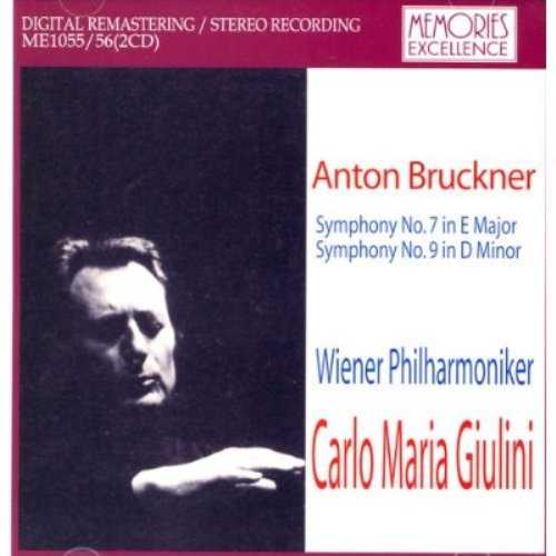 Giulini: Bruckner - Symphony no.7, 9 (2 CD, FLAC)