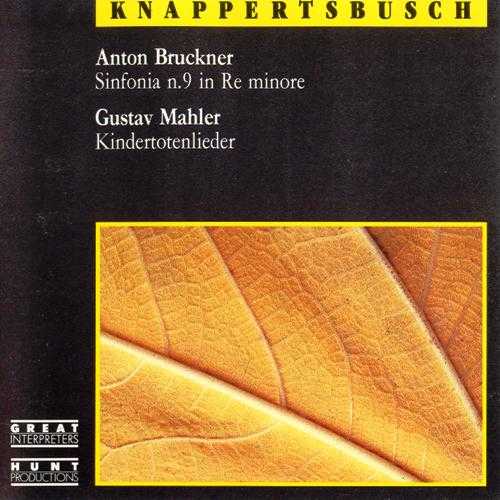 Knappertsbusch: Bruckner - Symphony no.9, Mahler - Kindertotenlieder (FLAC)
