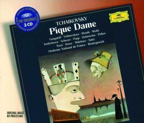 Rostropovich: Tchaikovsky - Pique Dame, 1977 (3 CD, FLAC)