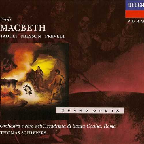 Schippers: Verdi - Macbeth, 1964 (2 CD, FLAC)