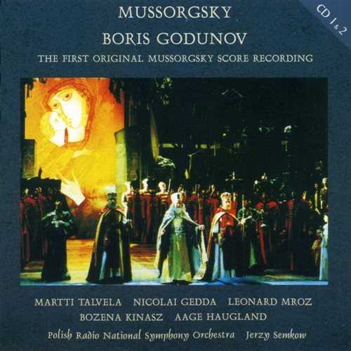 Semkow: Mussorgsky - Boris Godunov, 1977 (3 CD, FLAC)