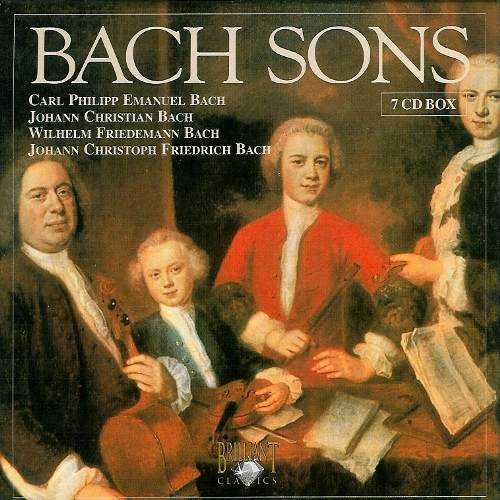 Bach Sons (7 CD box set, FLAC)