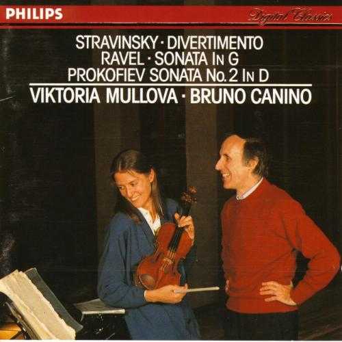 Mullova: Stravinsky - Divertimento, Ravel - Violin Sonata in G, Profokiev - Violin Sonata no.2 in D (APE)