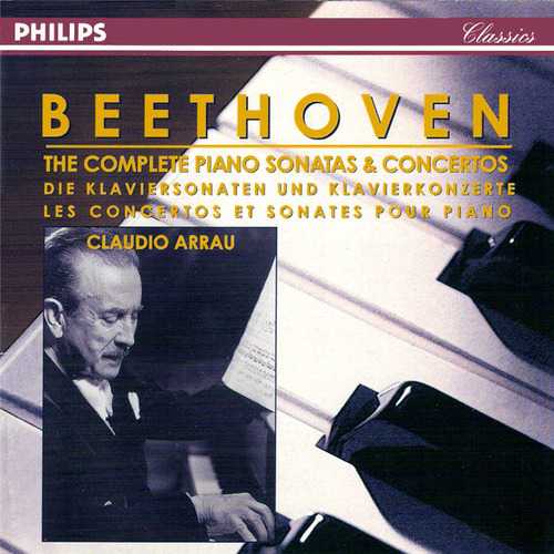 Arrau: Beethoven - The Complete Piano Sonatas & Concertos (14 CD box set, APE)