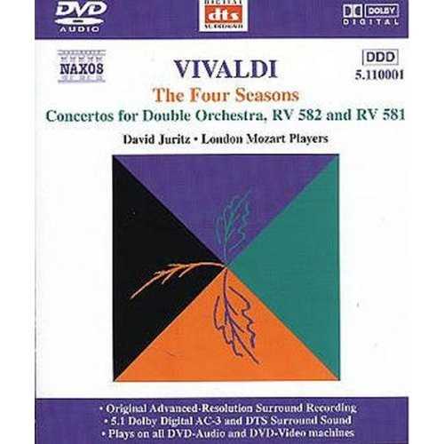 Juritz: Vivaldi - Four Seasons, Concertos for Double Orchestra (DVD-A)