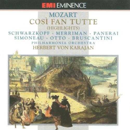 Karajan: Mozart - Così fan tutte. Highlights (FLAC)