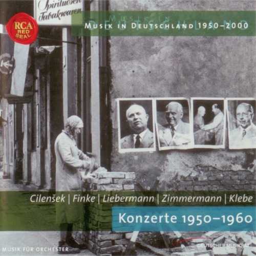 Cilensek, Finke, Liebermann, Zimmermann, Klebe: Konzerte 1950-1960 (APE)
