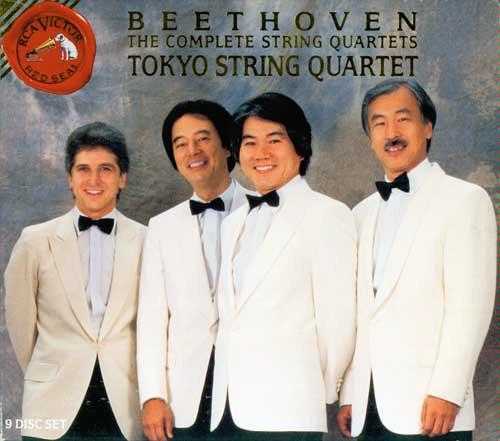Tokyo String Quartet: Beethoven - String Quartets Complete (9 CD box set, APE)