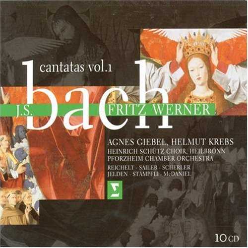 Werner: Bach - Cantatas Vol.1,2 (20 CD, FLAC)