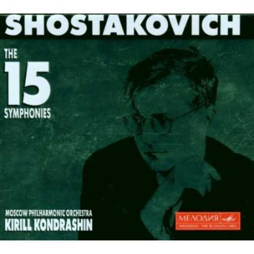 Kondrashin: Shostakovich - The 15 Symphonies (10 CD box set, FLAC)