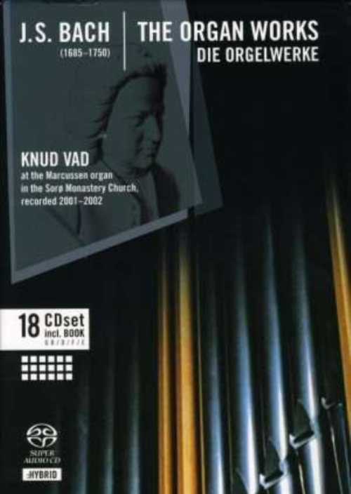 Knud Vad: Bach - The Organ Works (18 SACD box set, ISO)