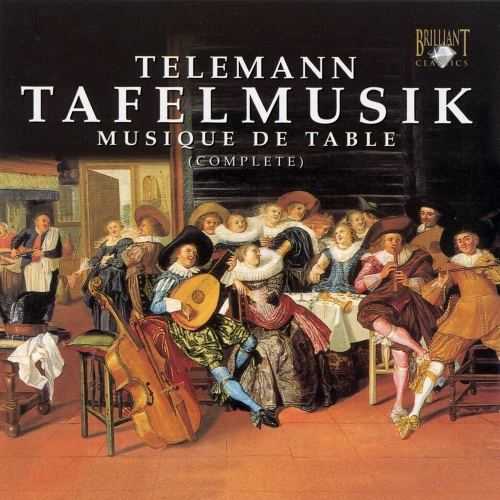 Telemann: Tafelmusik (4 CD box set, FLAC)