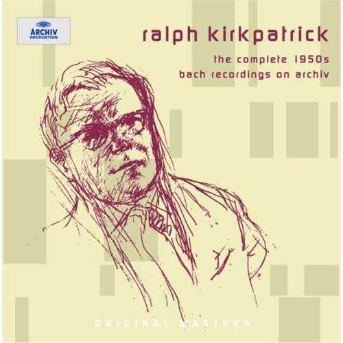 Kirkpatrick - The Complete 1950s Bach Recordings on Archiv (8 CD box set, FLAC)