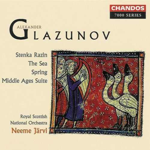 Jarvi: Glazunov - Stenka Razin, The Sea, Spring, Middle Ages Suite (FLAC)