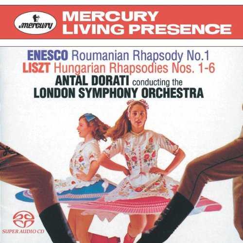 Dorati: Enesco - Roumanian Rhapsody No. 1, Liszt - Hungarian Rhapsodies Nos. 1-6 (APE)