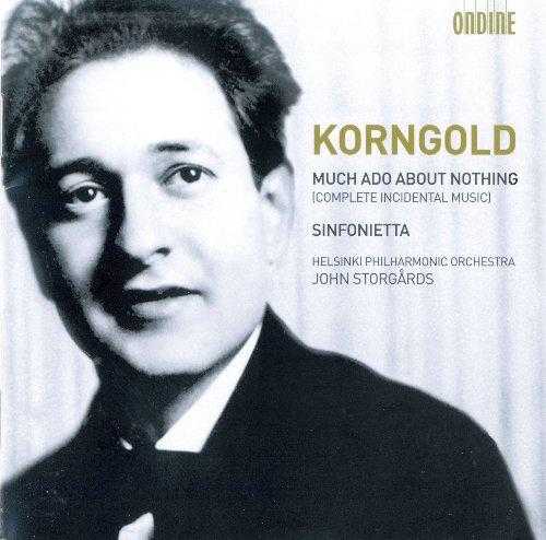 Storgards: Korngold - Much Ado About Nothing, Sinfonietta (FLAC)