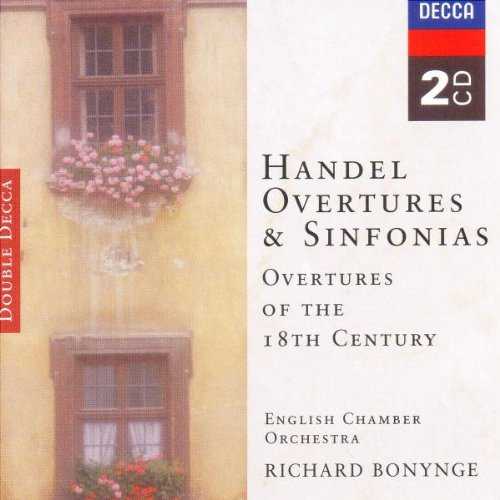 Bonynge: Handel - Overtures & Sinfonias. Overtures of the 18th Century (2 CD, APE)