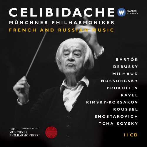 Celibidache: French and Russian Music (11 CD box set, FLAC)