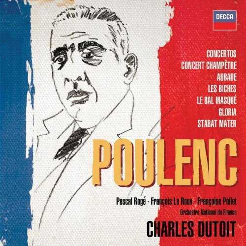 Dutoit: Poulenc - Concertos, Orchestral & Choral Works (5 CD box set, FLAC)