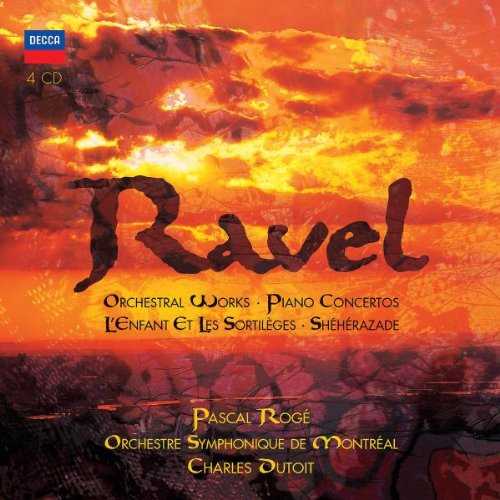 Ravel - Orchestral Works, Piano Concertos, Sheherazade, L'enfant et les Sortileges (4 CD box set, FLAC)