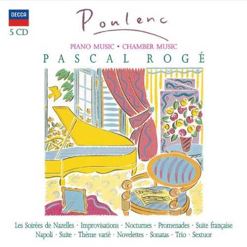 Roge: Poulenc - Chamber Music (5 CD box set, APE)
