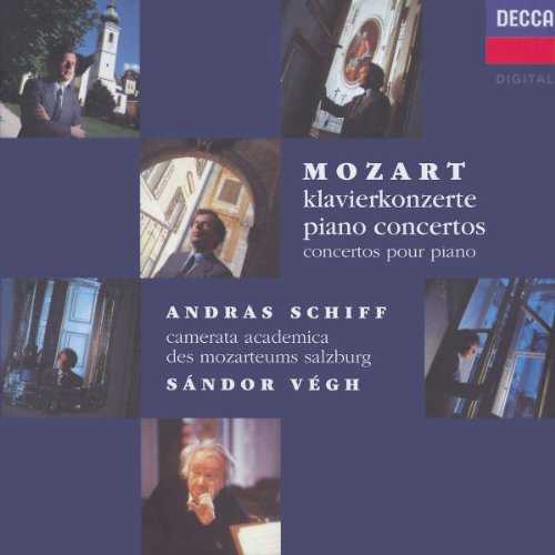 Vegh, Schiff: Mozart - Piano Concertos (9 CD box set, FLAC)