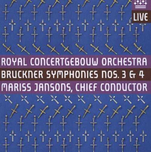 Jansons: Bruckner - Symphonies no.3, 4 (2 SACD, ISO)