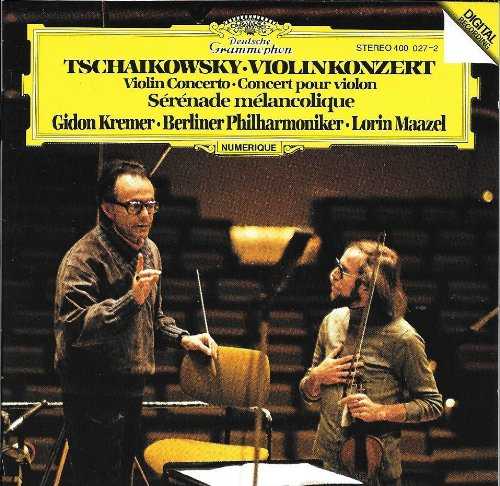 Maazel, Kremer: Tchaikovsky - Concerto for Violin, Serenade Melancolique (FLAC)