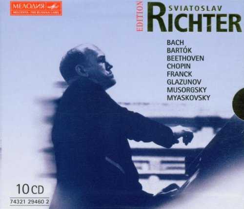 Sviatoslav Richter Melodiya Edition (10 CD box set, APE)