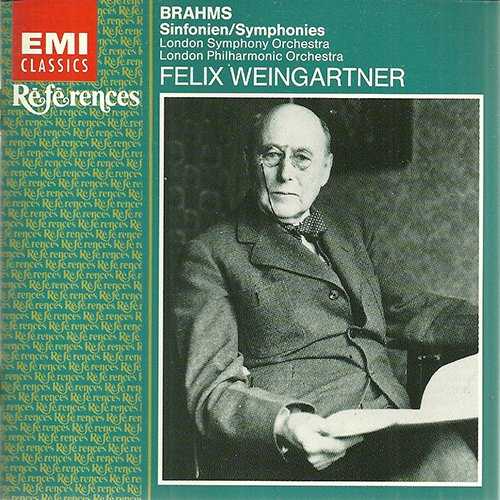 Weingartner: Brahms - Symphonies (2 CD, FLAC)