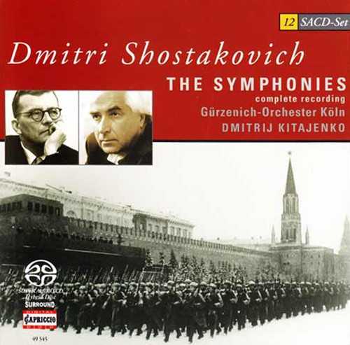 Kitayenko: Shostakovich - The Symphonies (12 SACD box set, ISO)