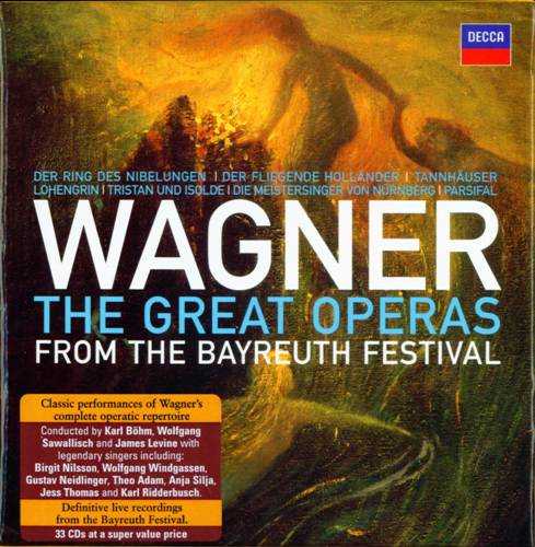 Wagner: The Great Operas from the Bayreuth Festival (33 CD box set, APE)