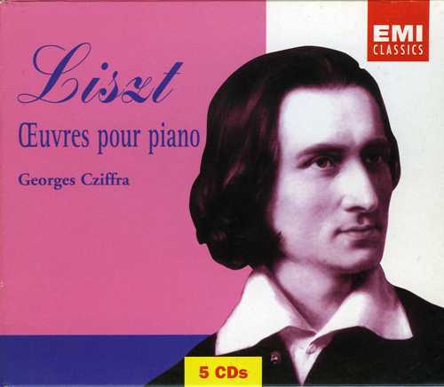 Cziffra: Liszt - Oeuvres pour Piano (5 CD box set, FLAC)