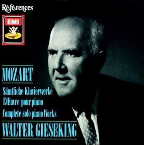 Gieseking: Mozart - Complete Solo Piano Works (8 CD box set, APE)