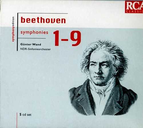 Wand: Beethoven - Symphonies (5 CD box set, FLAC)