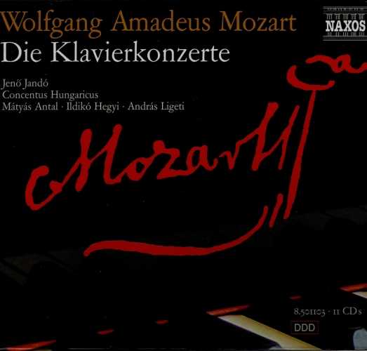 Jando: Mozart - Die Klavierkonzerte (11 CD box set, APE)